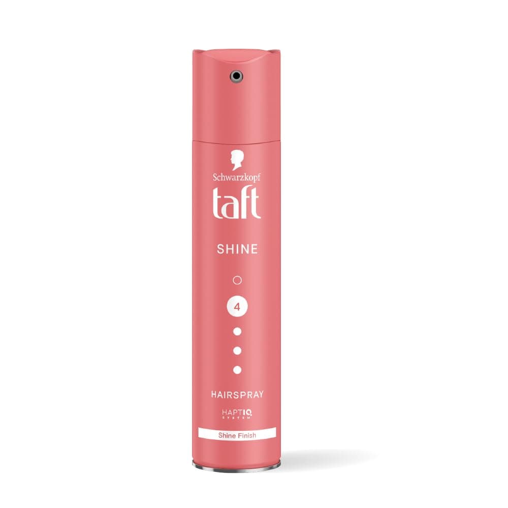 Schwarzkopf TAFT Shine Hair Spray For Shinner Hair With Diamond Luminizer Formula Hold 4