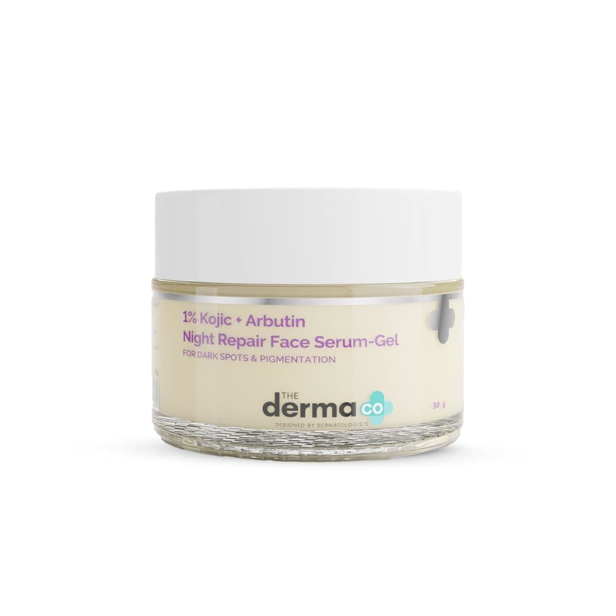 The Derma Co 1% Kojic + Arbutin Night Repair Face Serum-Gel - 50g