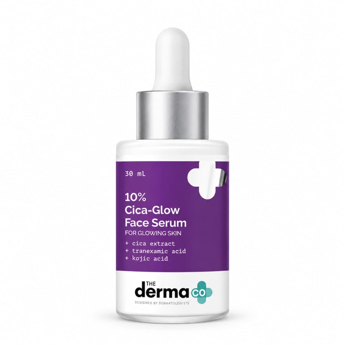 The Derma Co 10% Cica-Glow Face Serum with Tranexamic Acid & Kojic Acid - 30ml