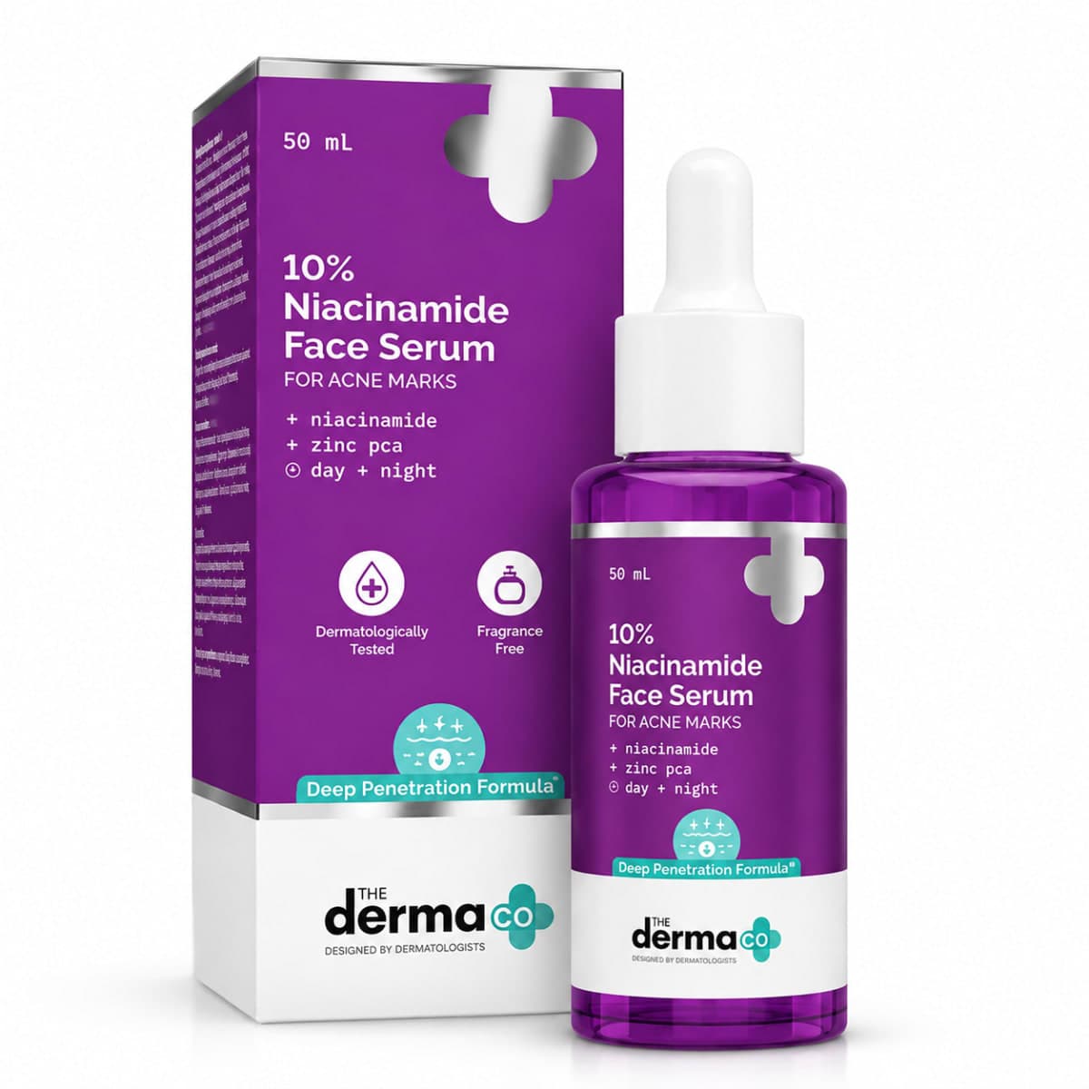 The Derma Co 10% Niacinamide Face Serum with 2% Zinc PCA - 50ml