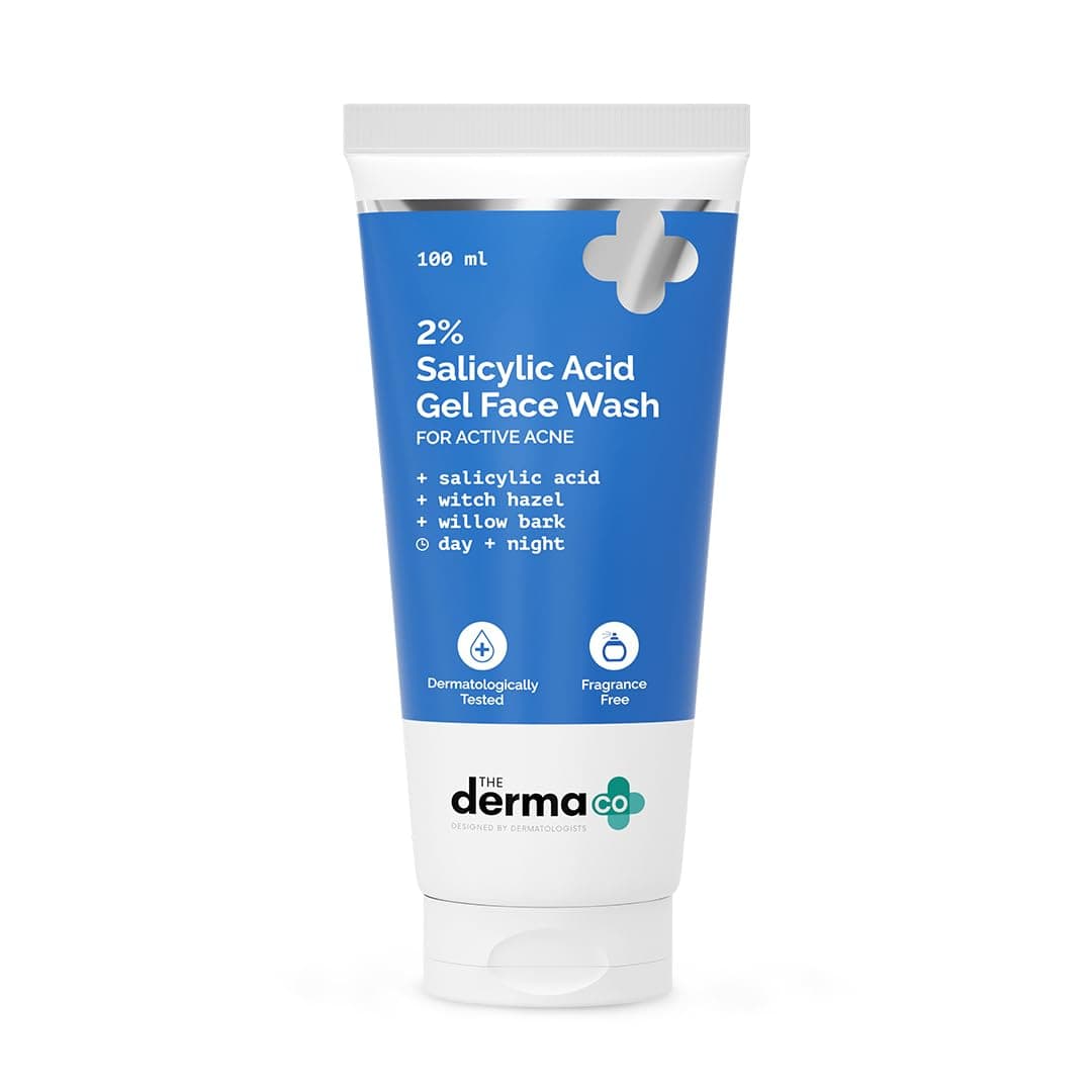 The Derma Co 2% Salicylic Acid Gel Daily Face Wash - 80ml