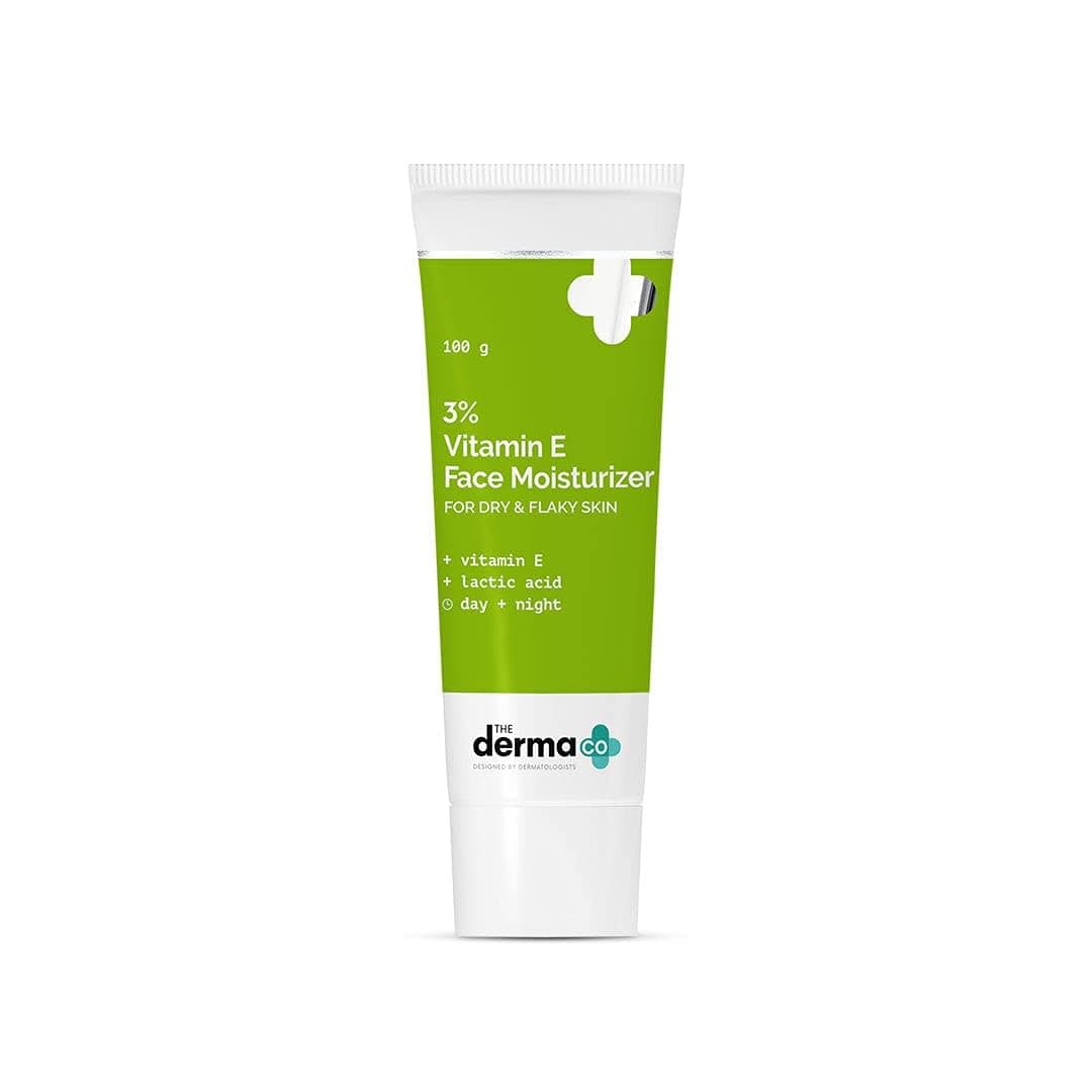 The Derma Co 3% Vitamin E Face Moisturizer With Vitamin E & Lactic Acid - 100g