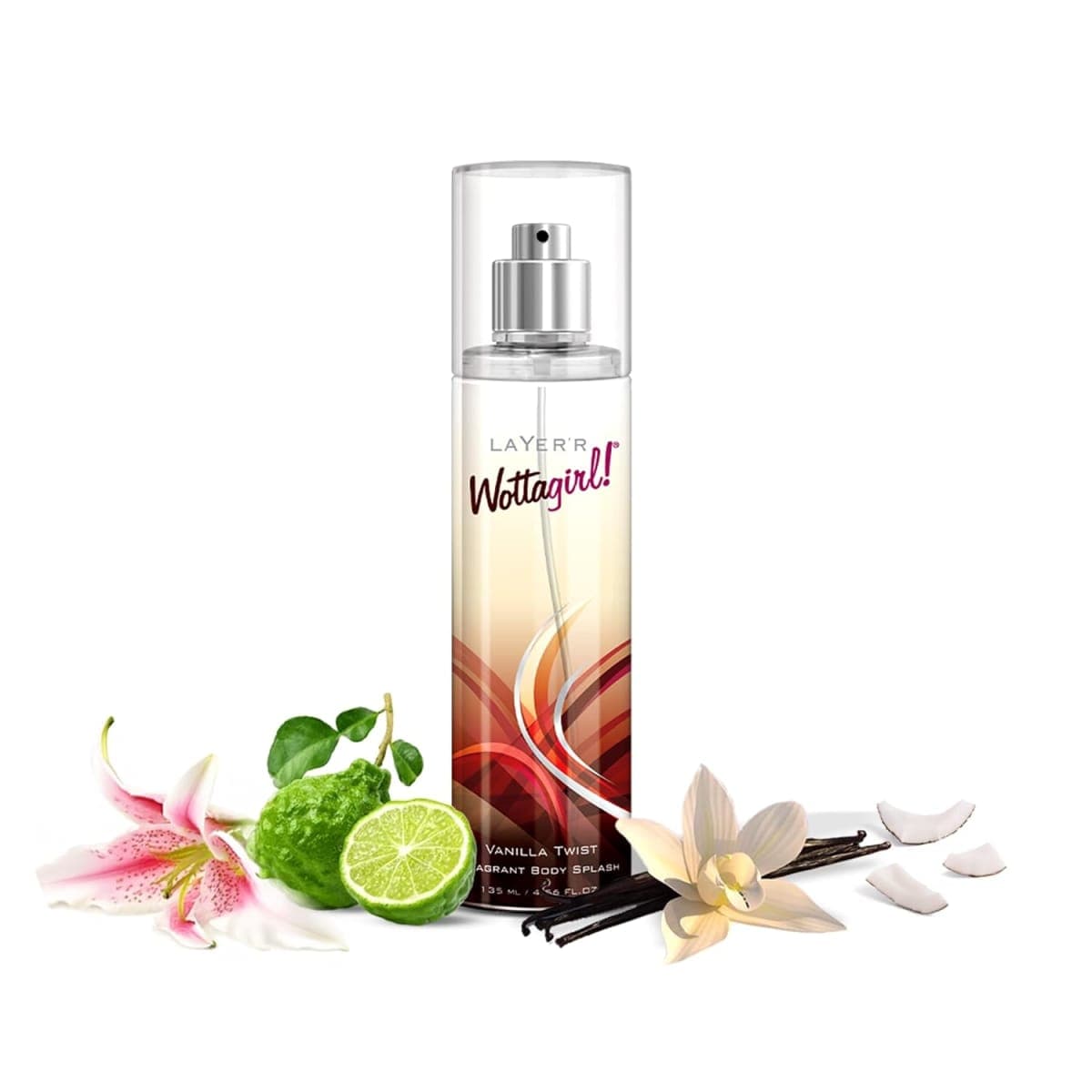 Layer’r Wottagirl Vanilla Twist Body Splash for Women 150ml