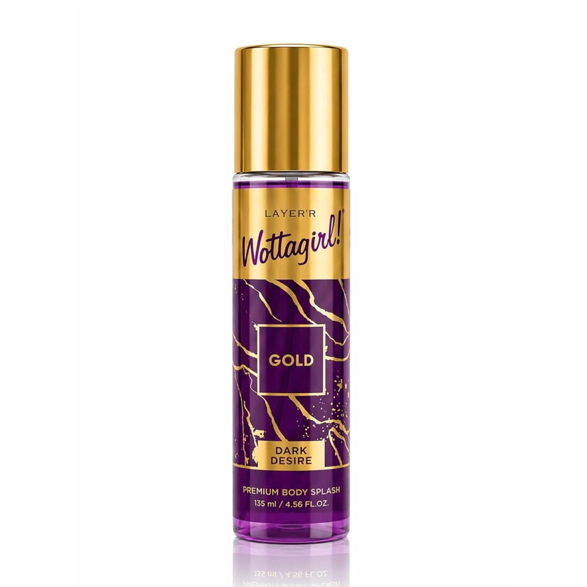 Wottagirl Gold Dark Desire Body Splash - 135ml