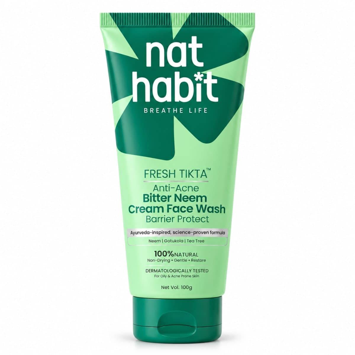 Nathabit Anti-Acne Barrier Protect Tikta Face Wash