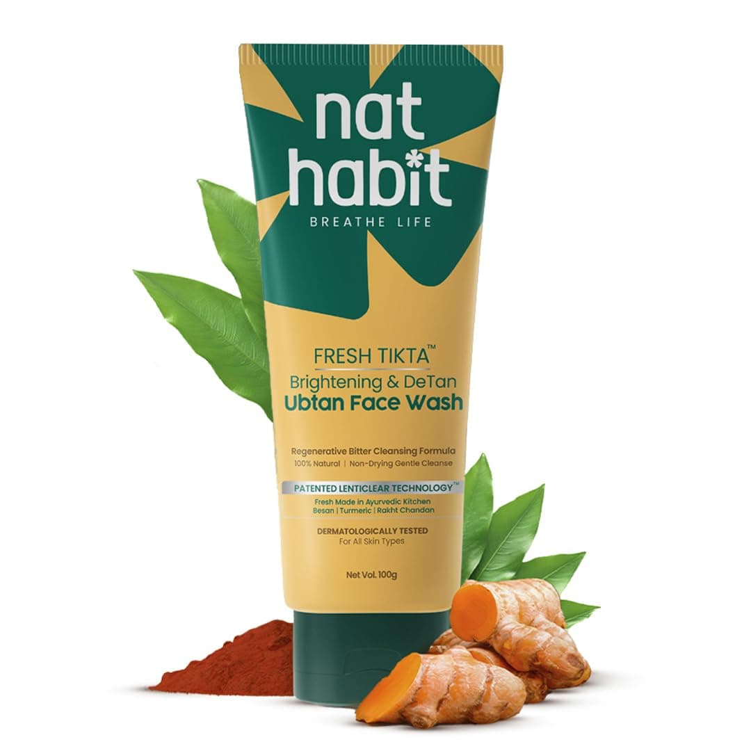 Nathabit Brightening Ubtan Tikta Face Wash