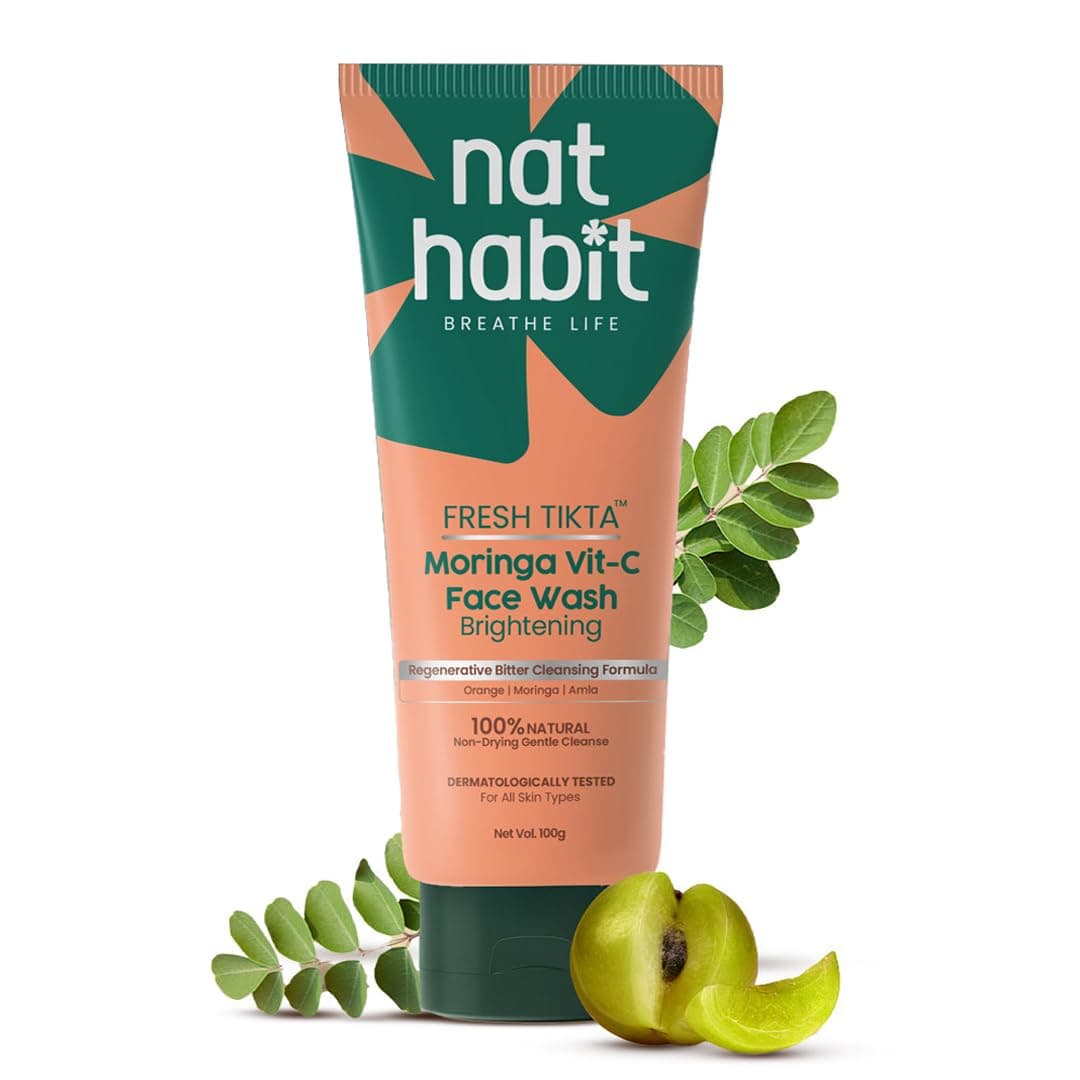 Nathabit Moringa Vit-C Gel Tikta Face Wash
