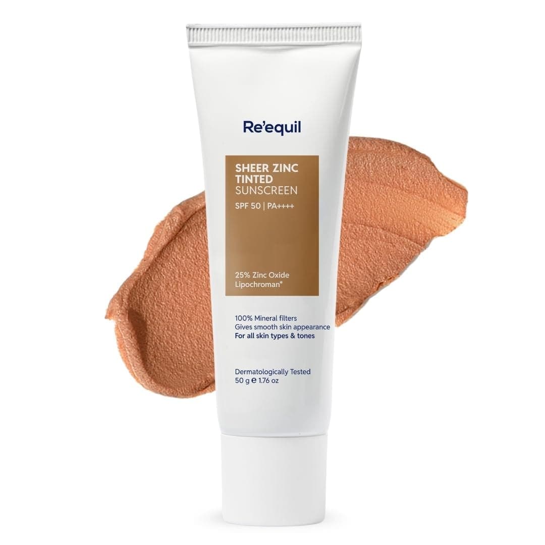 Re'equil Sheer Zinc Tinted Sunscreen