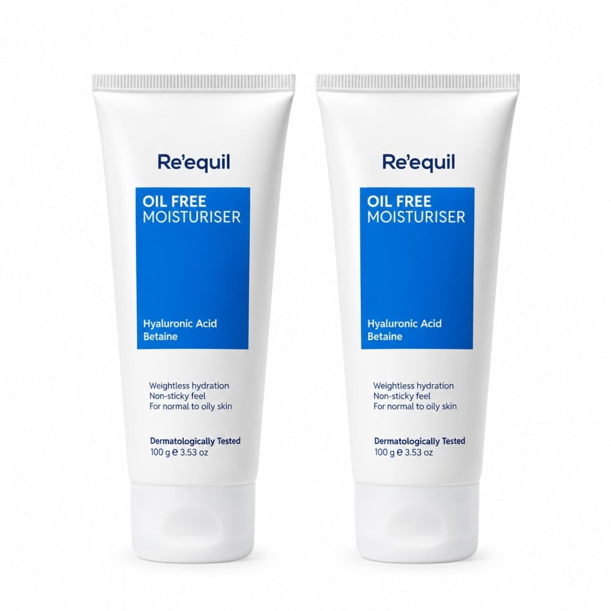 Re'equil Oil Free Moisturizer Cream 100g (pack of 2)