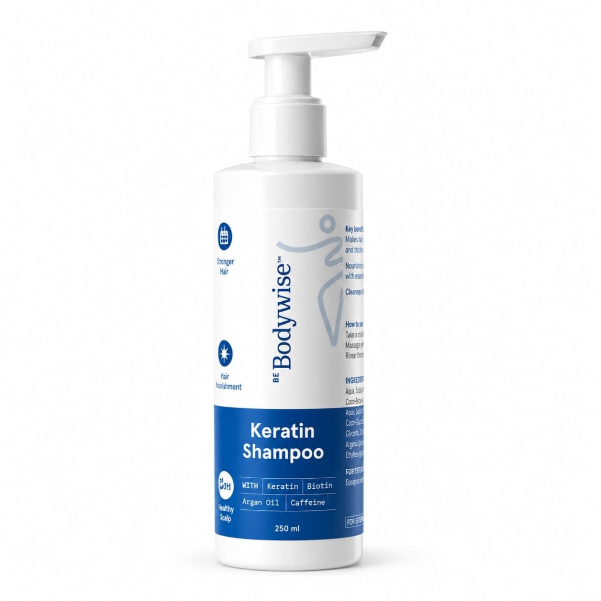 Be Bodywise Keratin Shampoo for Hair Fall 250ml