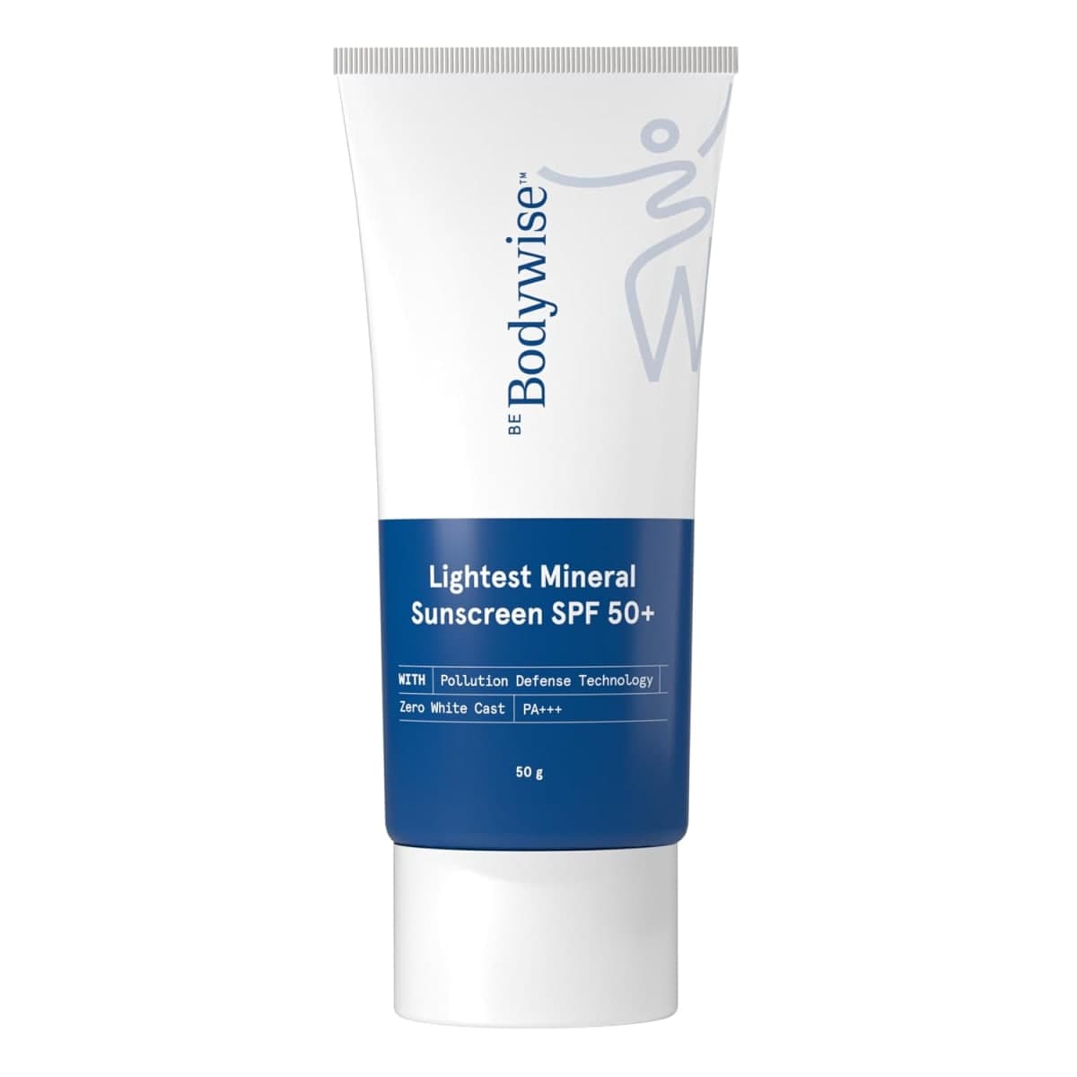 Be Bodywise Lightest Mineral Sunscreen SPF 50+