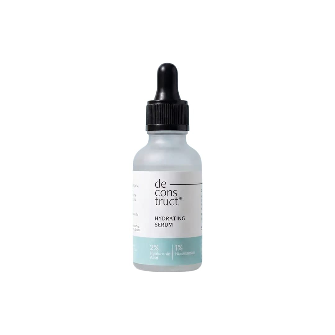 Deconstruct 2% Hyaluronic Acid Serum with 1% Niacinamide | Oil Free Hydrating Face serum