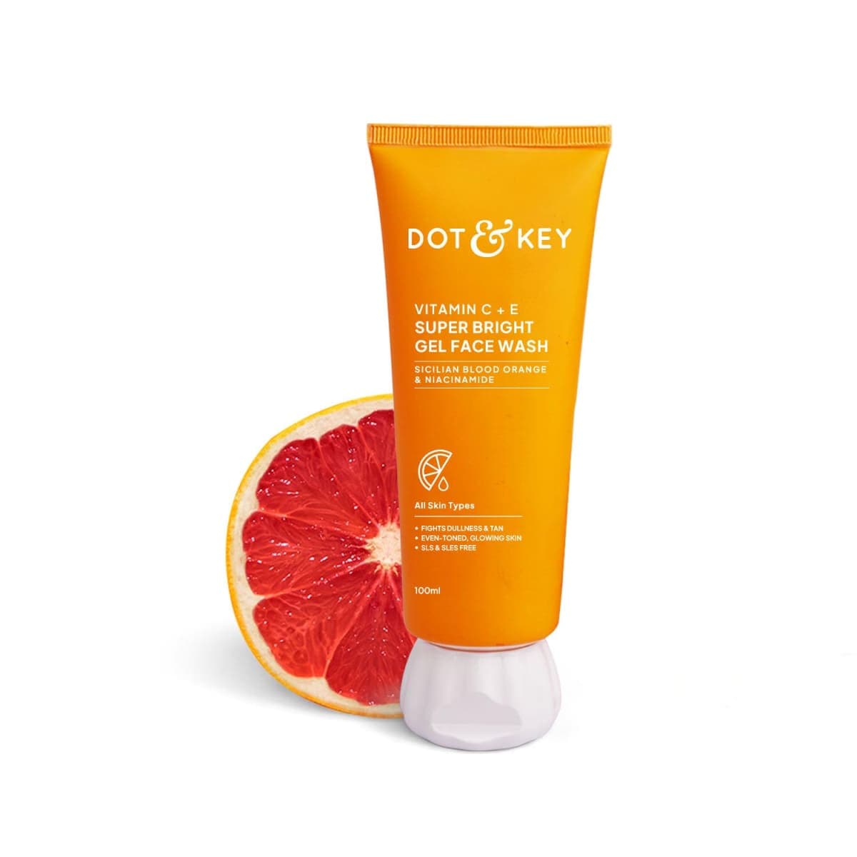 DOT & KEY Vitamin C + E Gel Face Wash for Glowing Skin