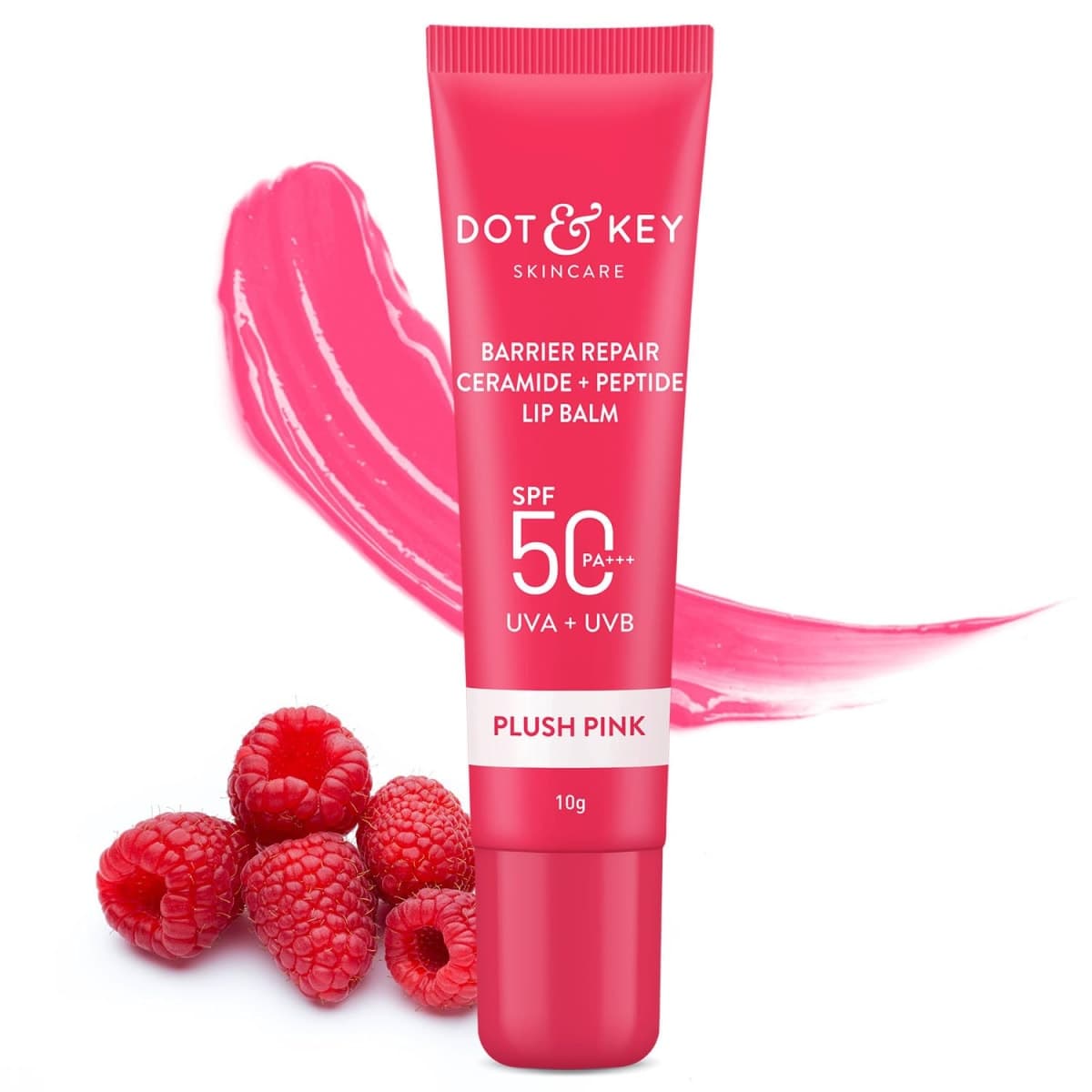 Dot & Key Ceramide + Peptide Lip Balm In-Vivo Tested SPF 50+ PA+++