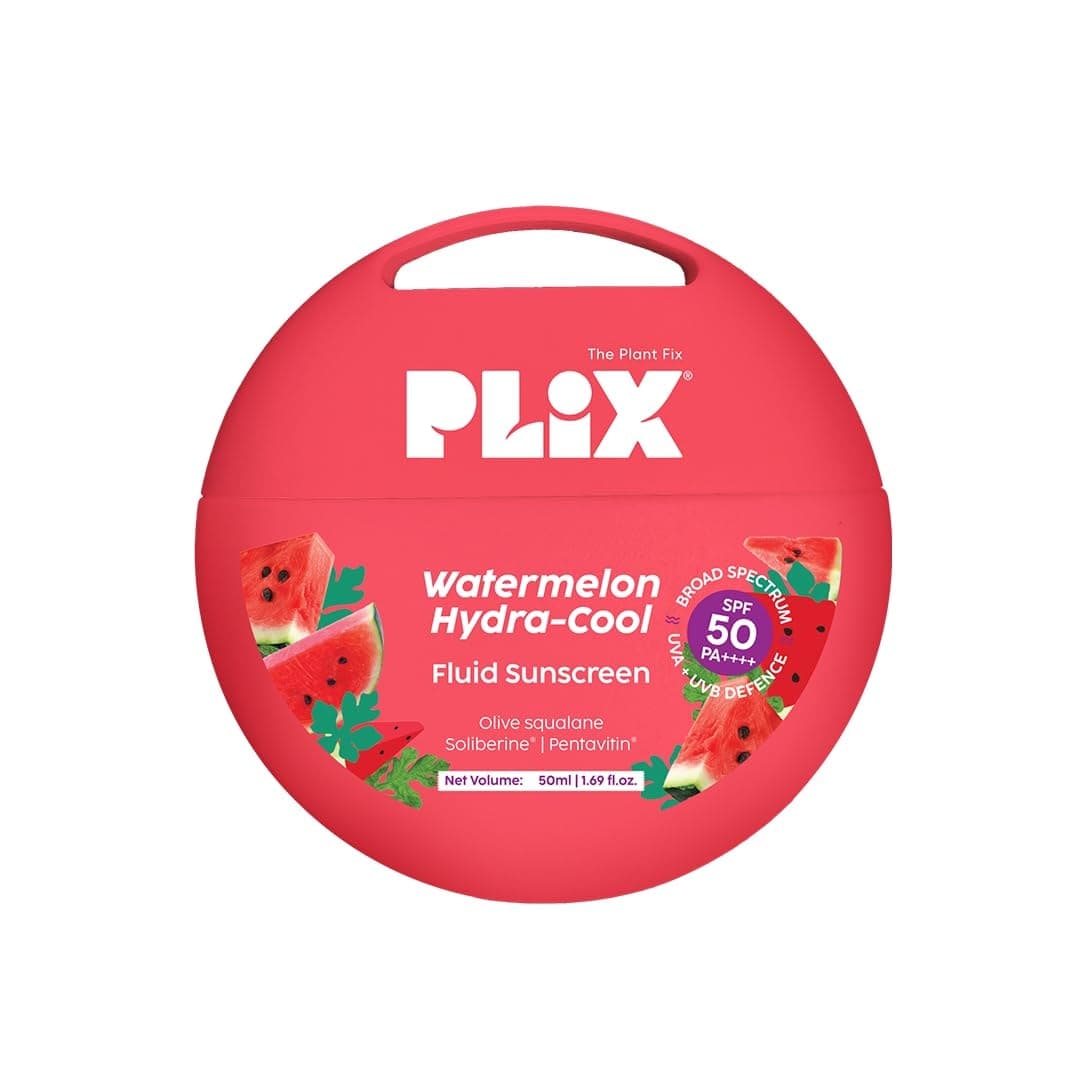 PLiX Watermelon Hydra-Cool Fluid Sunscreen (for Lightweight Protection & Hydration)