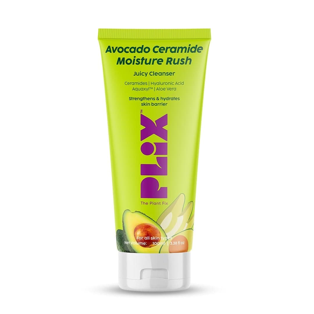 PLiX Avocado Ceramide Moisture Rush Fatty Cream (for Barrier Repair & 100 HR Moisture)