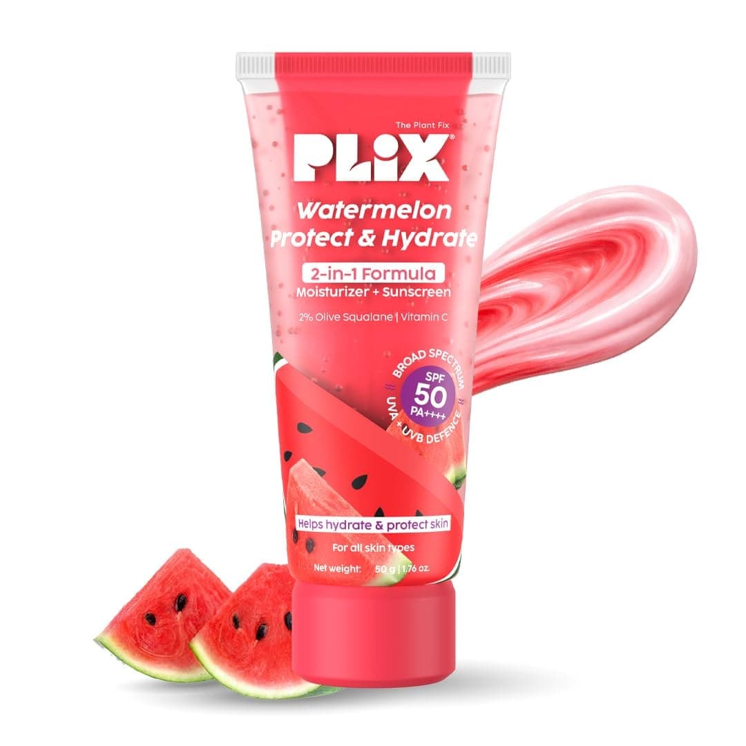 PLiX Watermelon Protect & Hydrate 2-in-1 Formula Moisturizer + Sunscreen