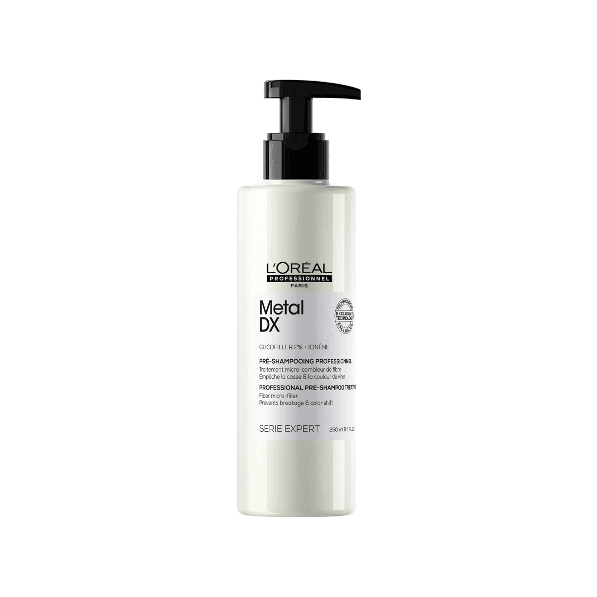 L’Oréal Anti-porosity filler pre-shampoo for breakage protection.