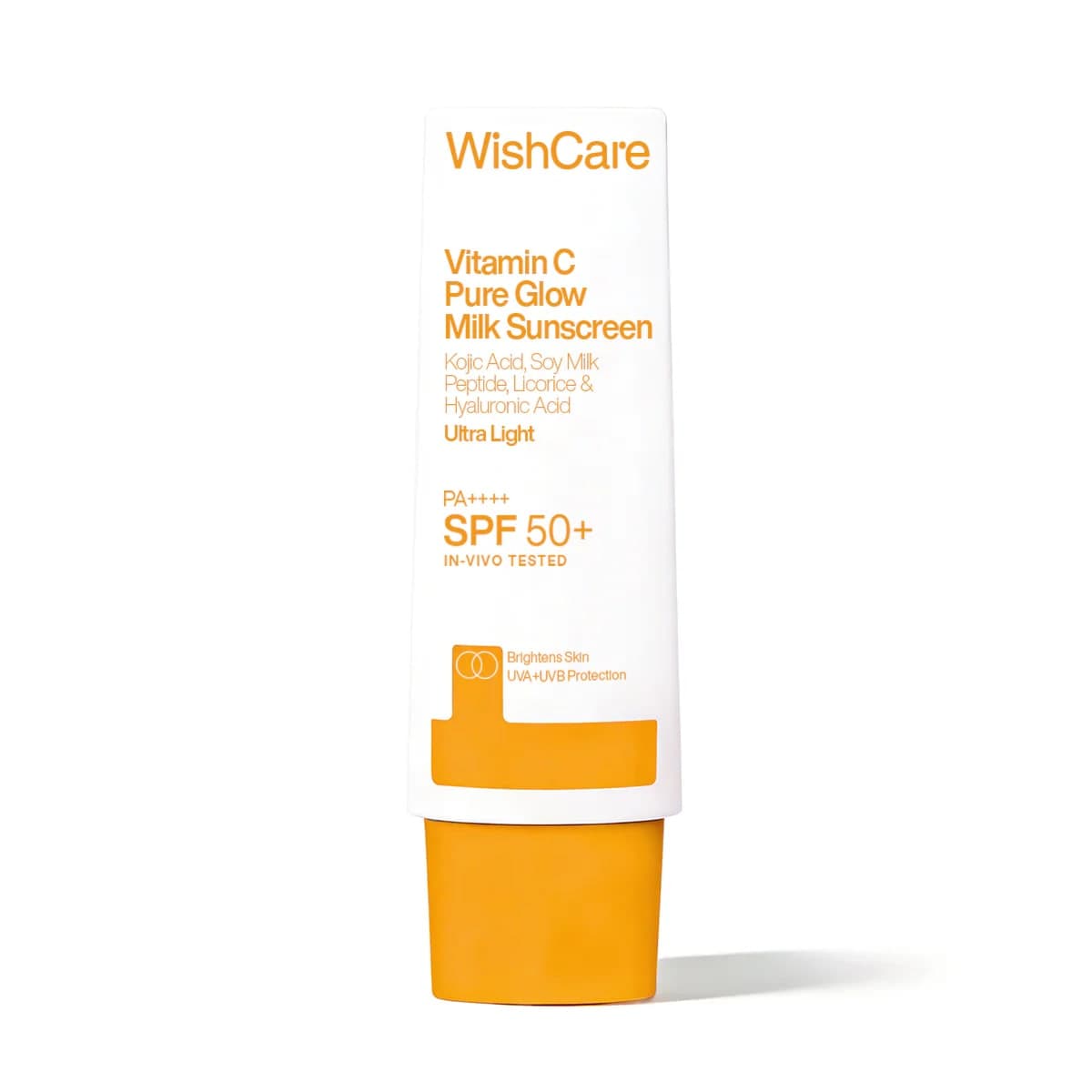 Wishcare Vitamin C Pure Glow Milk Sunscreen | SPF 50 PA++++
