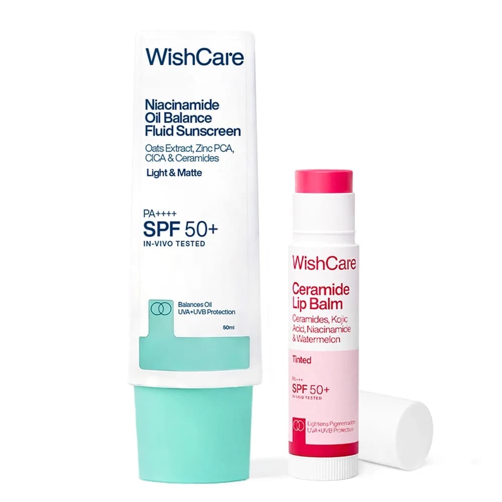 Wishcare Sunscreen Duo For Face & Lips