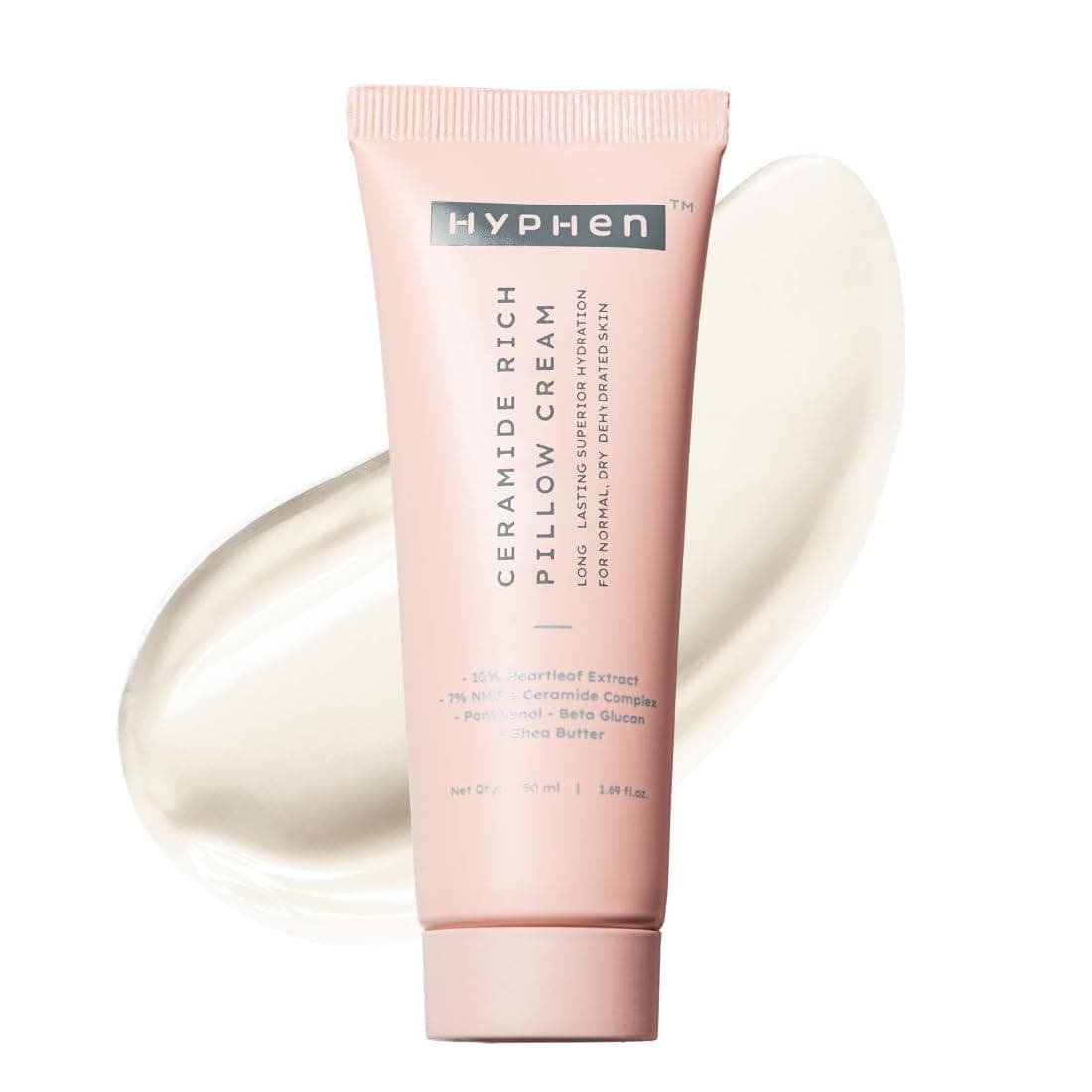 HYPHEN 7% ceramides-nmf face moisturizer rich pillow cream - 50ml