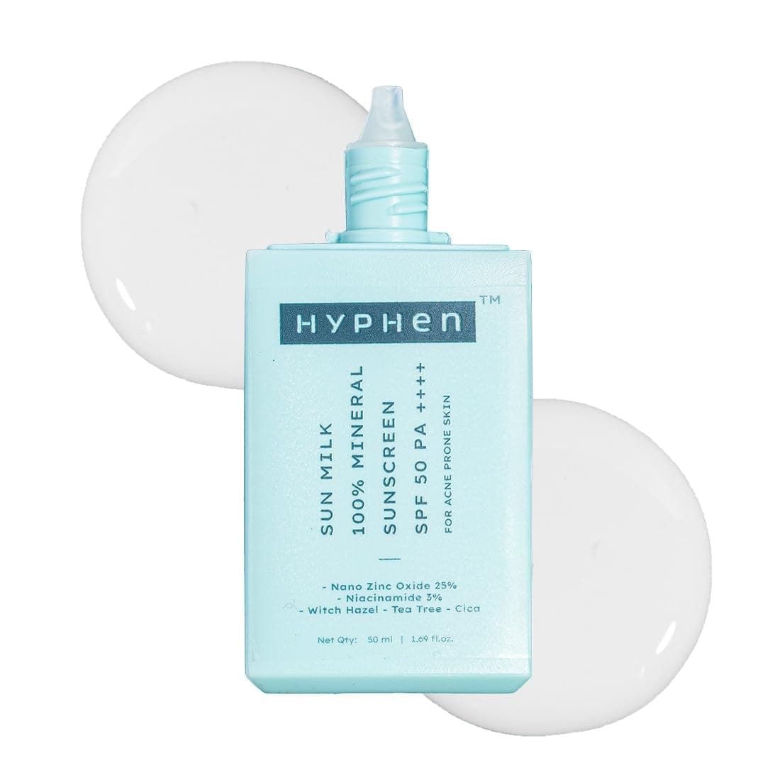 HYPHEN Sun milk 100% mineral sunscreen spf 50 pa++++ | 50 ml