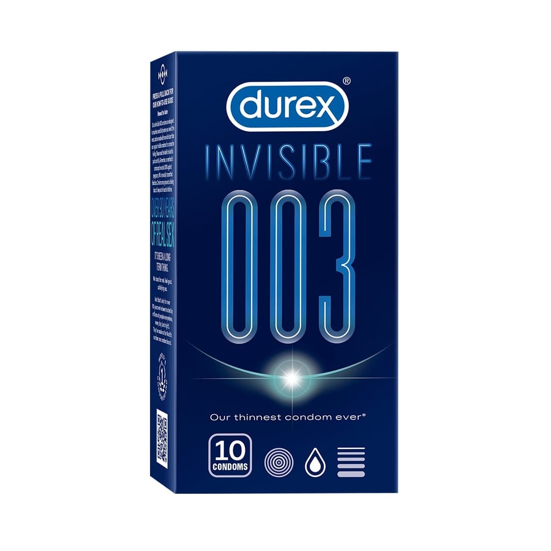 Durex Invisible 003 - 10 Condoms