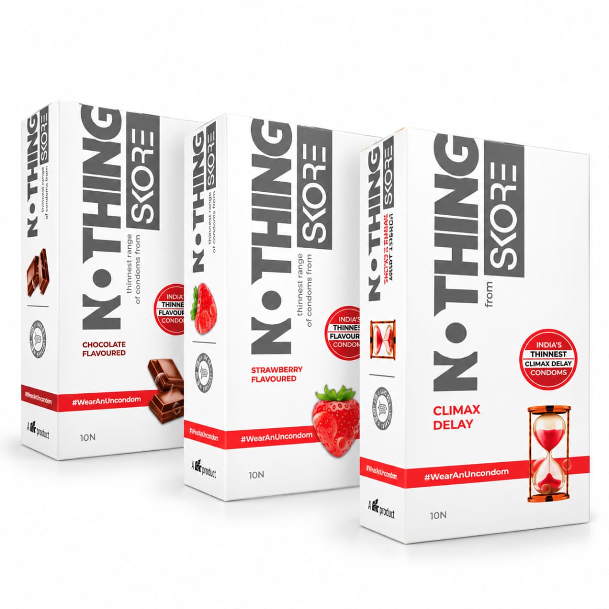 Skore Nothing Condom Combo