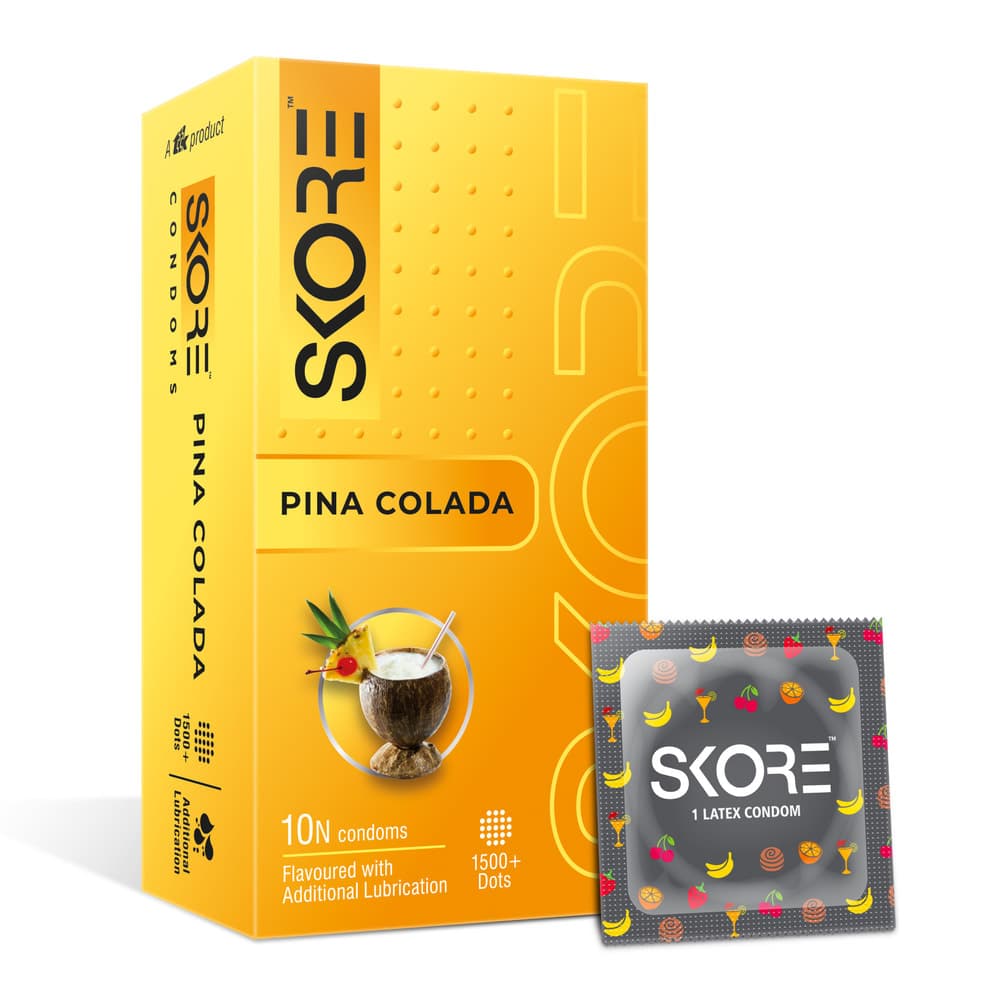 Skore Pinacolada Flavored Condom