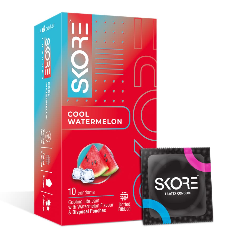 Skore Cool Watermelon Condoms