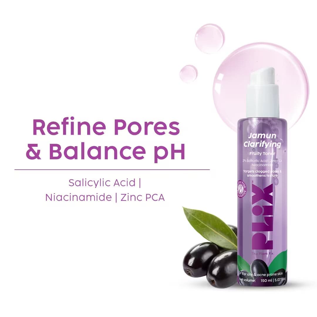 Jamun Clarifying Fruity Toner for Pore Refining & Reducing Acne