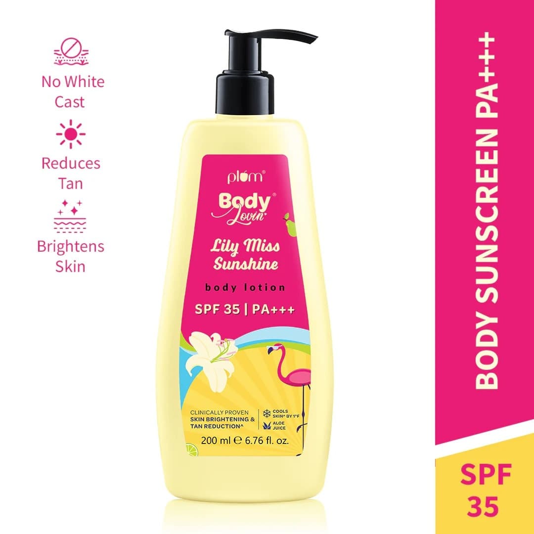 Lily Miss Sunshine Sunscreen Body Lotion SPF 35 PA+++ by BodyLovin' 200ml