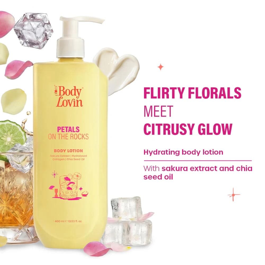 Petals On The Rocks Body Lotion by BodyLovin' 400ml