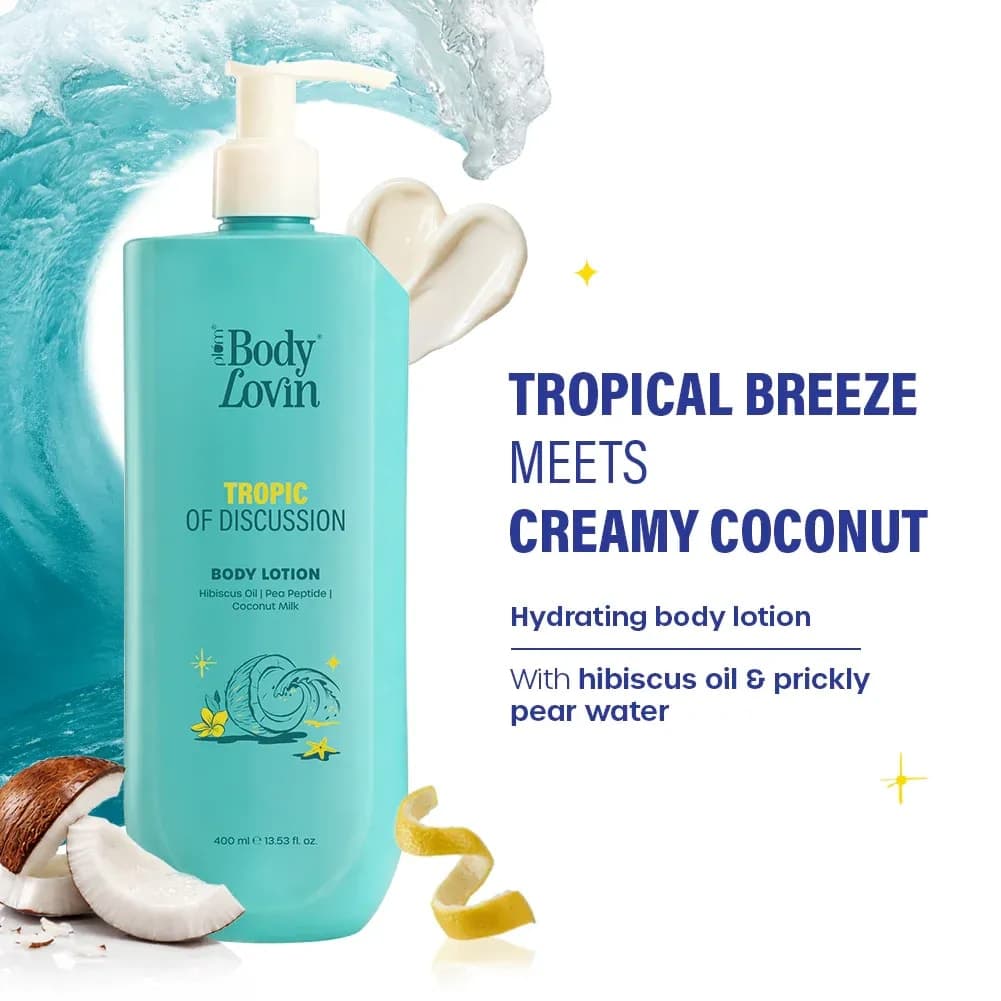 Tropic Of Discussion Body Lotion by BodyLovin' 400ml