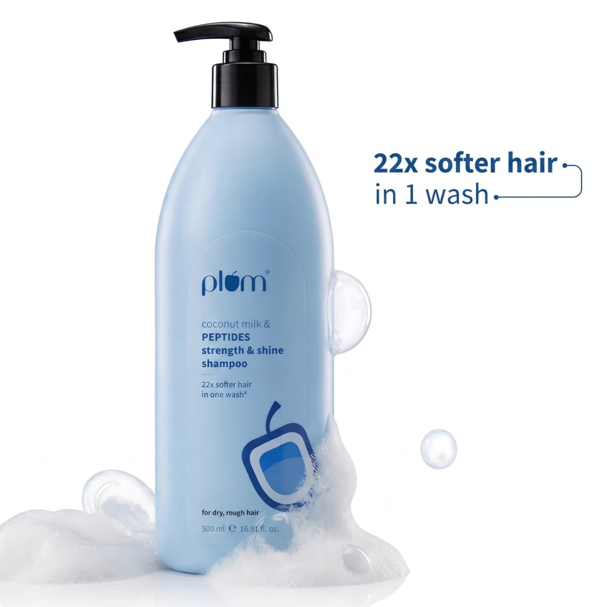 Plum Coconut Milk & Peptides Shampoo For Soft & Shiny Hair