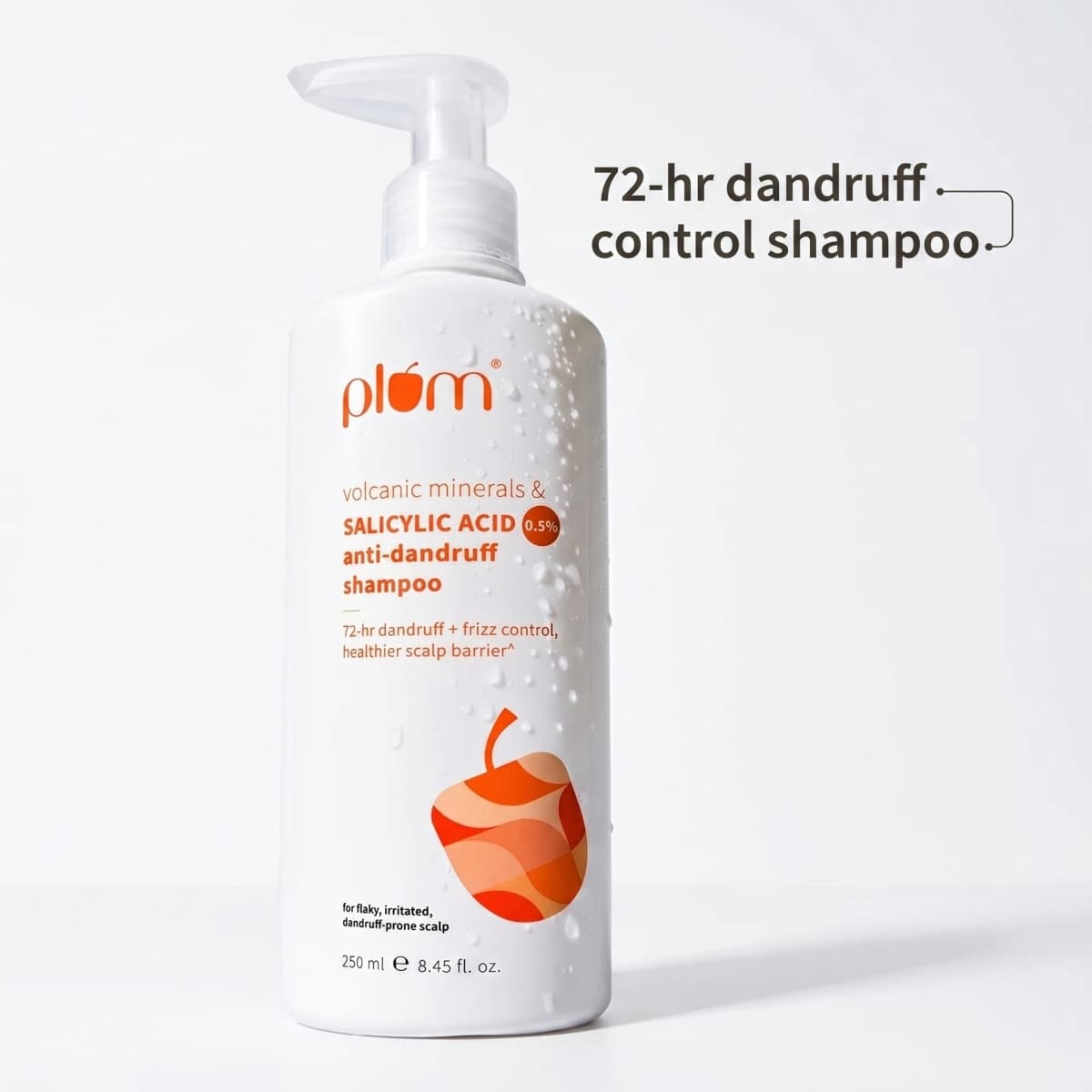 Plum Volcanic Minerals & 0.5% Salicylic Acid Shampoo For Dandruff-Prone Hair 250ml