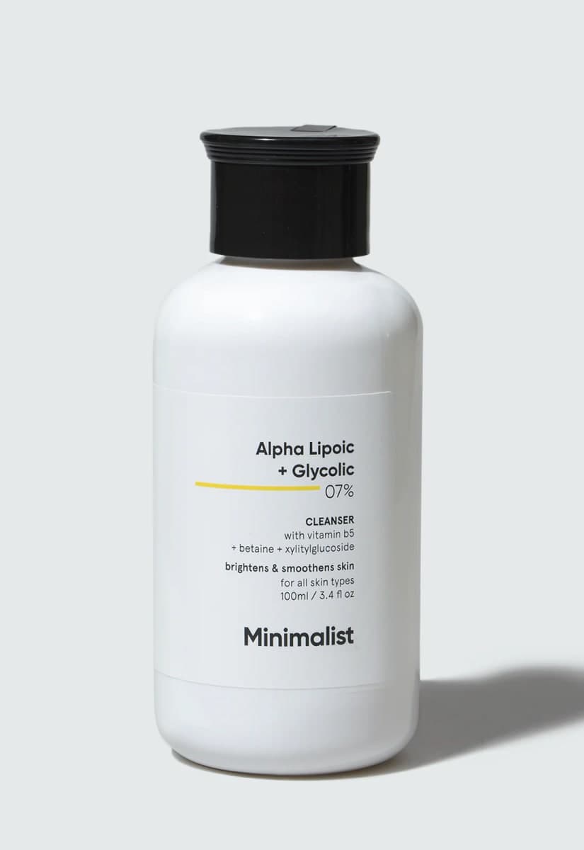 Minimalist Alpha Lipoic + Glycolic 7% Cleanser