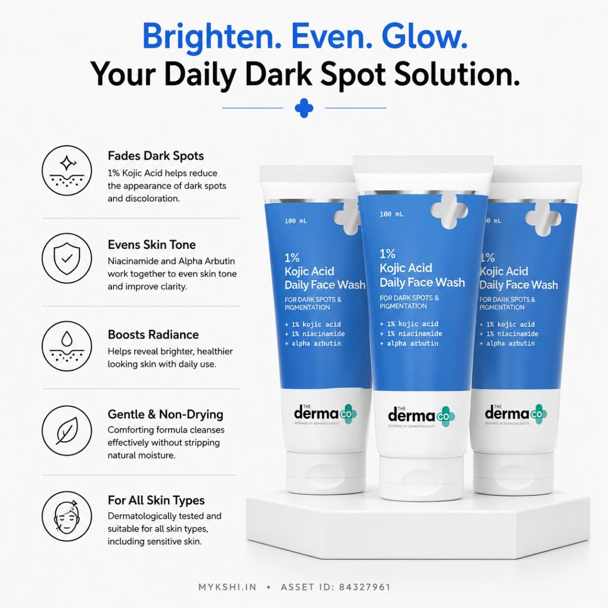 The Derma Co 2% Salicylic Acid Gel Face Wash with Salicylic Acid & Witch Hazel - 100ml