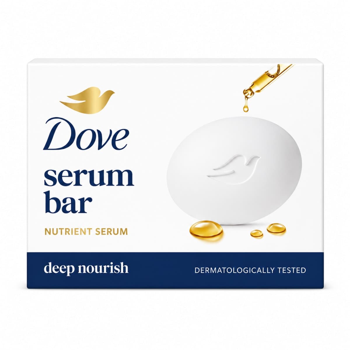 Dove Serum Bar with Nutrient Serum | 1000g (125g x 8)