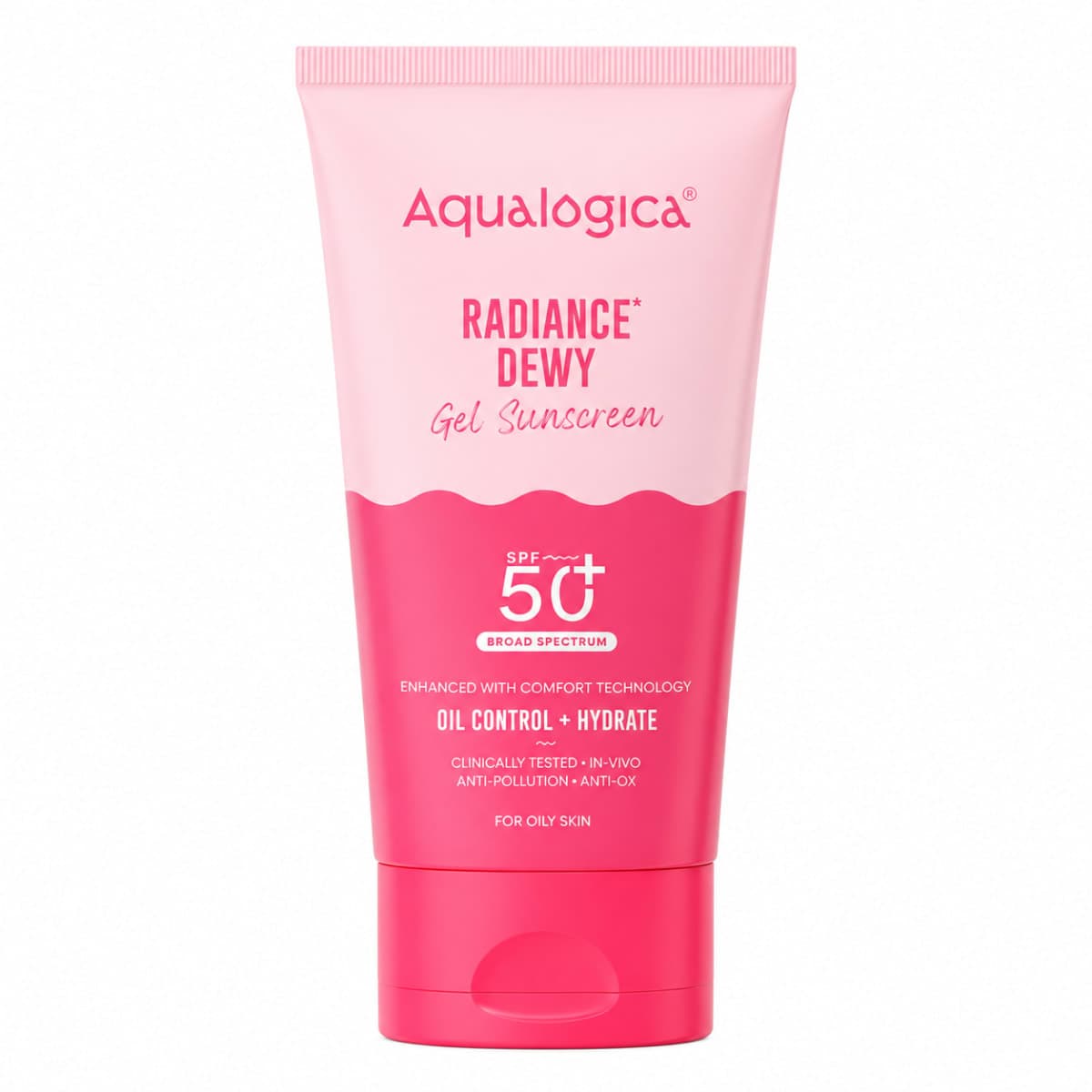 Aqualogica Radiance+ Dewy Sunscreen In-Vivo Tested with Watermelon & Niacinamide with SPF 50 & PA++++ - 80g
