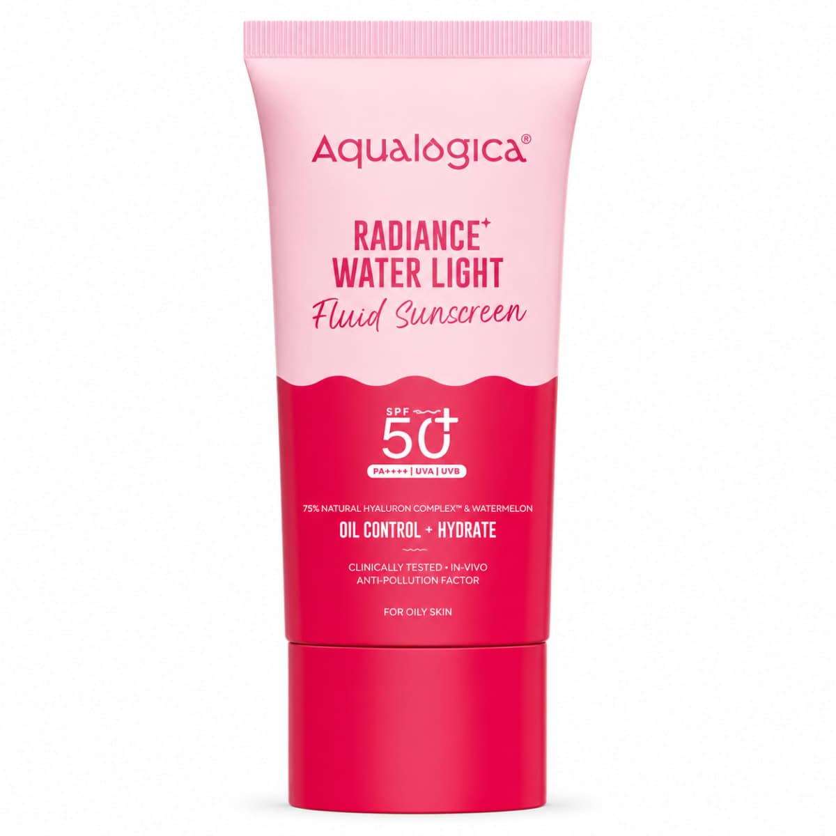 Aqualogica Radiance+ Water Light Fluid Sunscreen - 50g