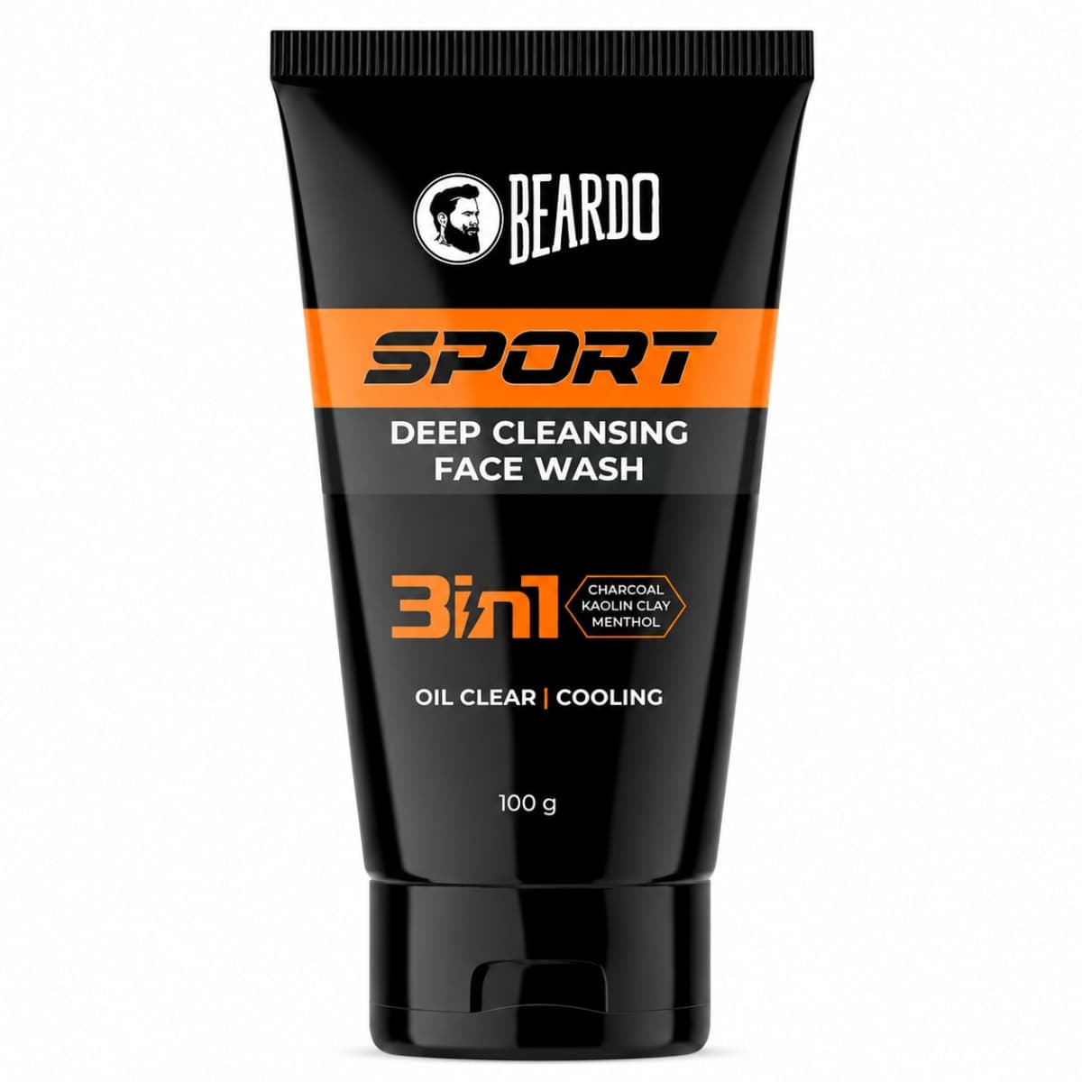BEARDO SPORT DEEP CLEANSING FACEWASH (100G)
