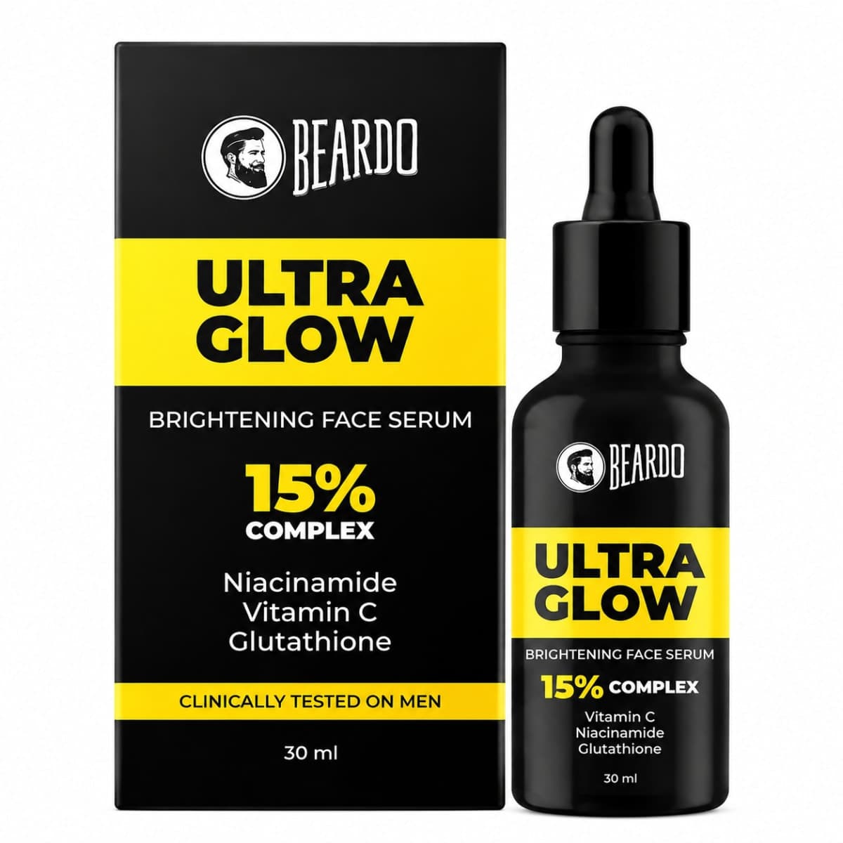 BEARDO ULTRA GLOW BRIGHTENING SERUM