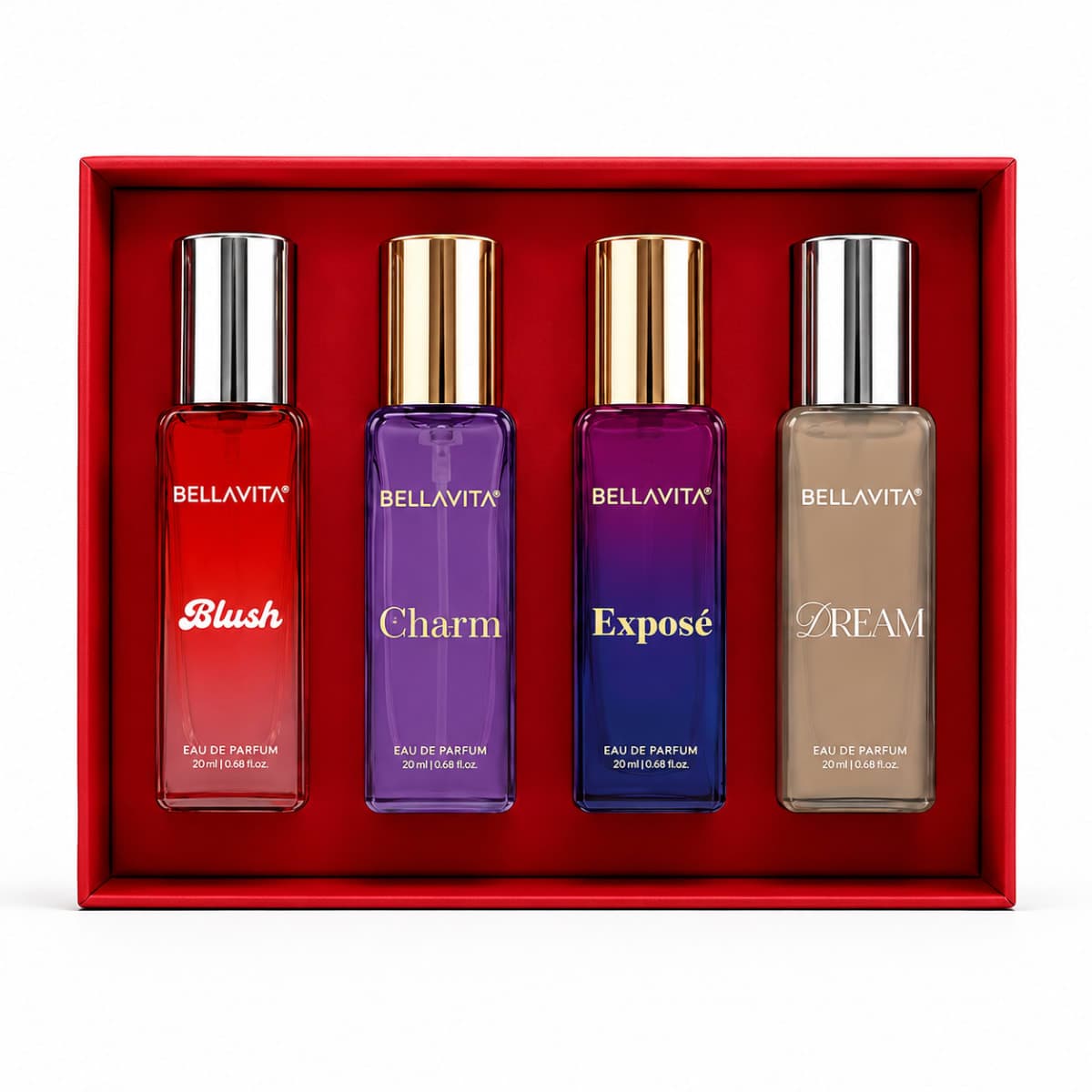 BELLAVITA Be Iconic GIFT SET FOR WOMAN - 4 X 20ml