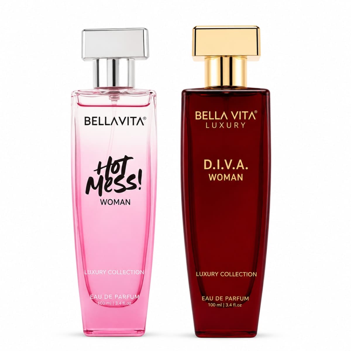 BELLAVITA HOT&CLASSY GIFT SET 2 X 50ml HOT Mess D.I.V.A. Women
