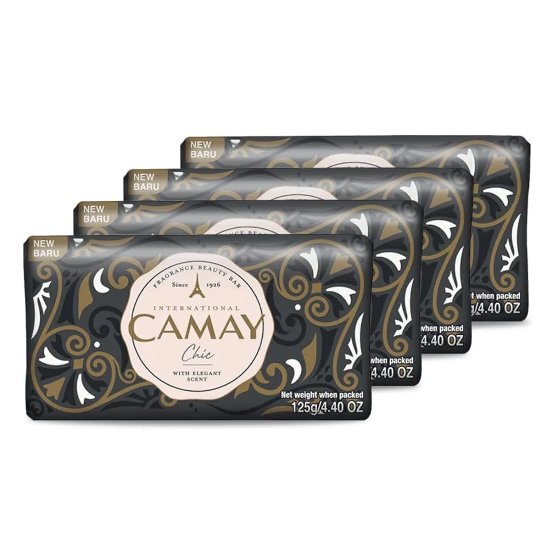 Camay Chic Soap - Pack of 4