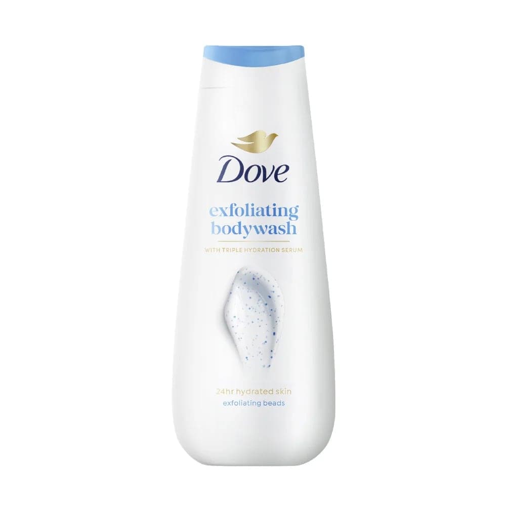Dove Exfoliating Body Wash with Triple Hydration Serum